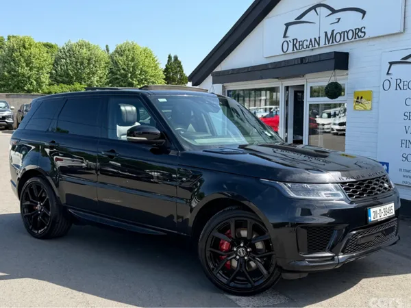 Land Rover Range Rover Sport Estate, Petrol Plug-in Hybrid, 2021, Black