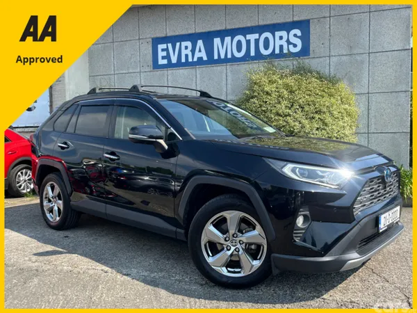 Toyota RAV4 SUV, Petrol Hybrid, 2021, Black