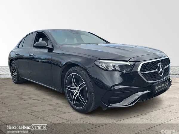 Mercedes-Benz E-Class Saloon, Diesel Plug-in Hybrid, 2026, Black