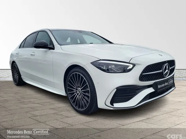 Mercedes-Benz C-Class Saloon, Diesel Hybrid, 2026, White