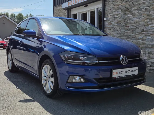 Volkswagen Polo Hatchback, Petrol, 2019, Blue