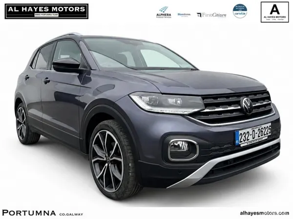 Volkswagen T-Cross SUV, Petrol, 2023, Grey