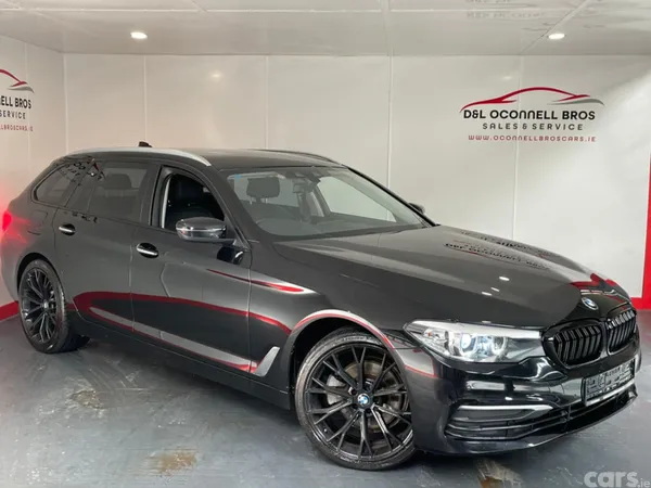 BMW 5-Series Estate, Diesel, 2018, Black