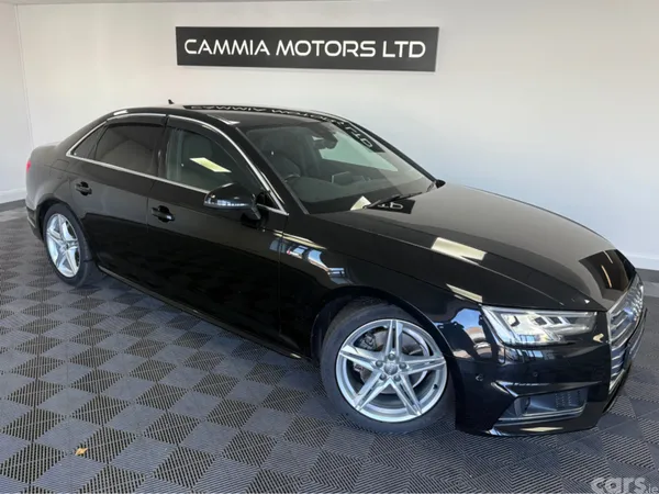 Audi A4 Saloon, Petrol, 2017, Black
