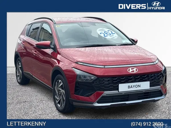 Hyundai Bayon SUV, Petrol, 2026, Red