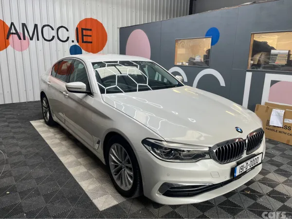 BMW 5-Series Saloon, Diesel, 2019, White
