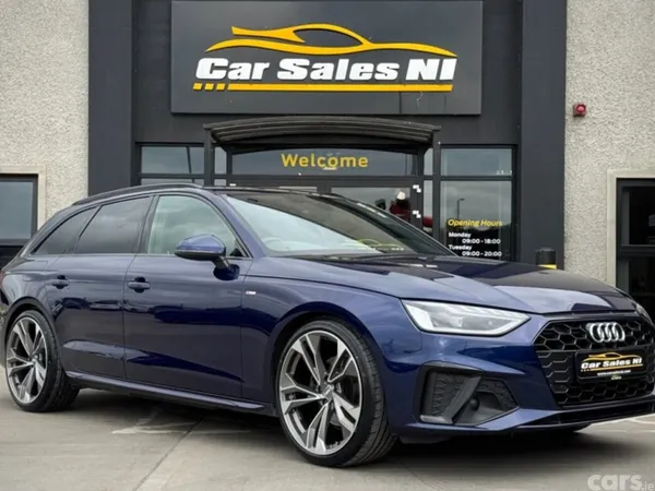 Audi A4 Estate, Diesel Hybrid, 2024, Blue