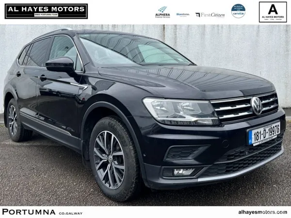 Volkswagen Tiguan Allspace SUV, Diesel, 2018, Black