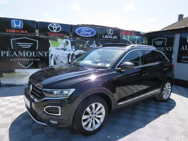 Volkswagen T-Roc SUV, Petrol, 2018, Black