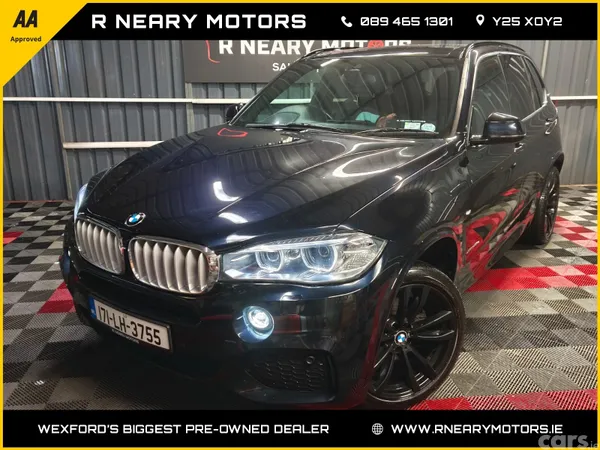 BMW X5 SUV, Petrol Plug-in Hybrid, 2017, Black