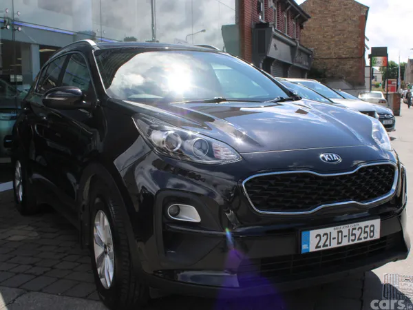 Kia Sportage SUV, Diesel Hybrid, 2022, Black