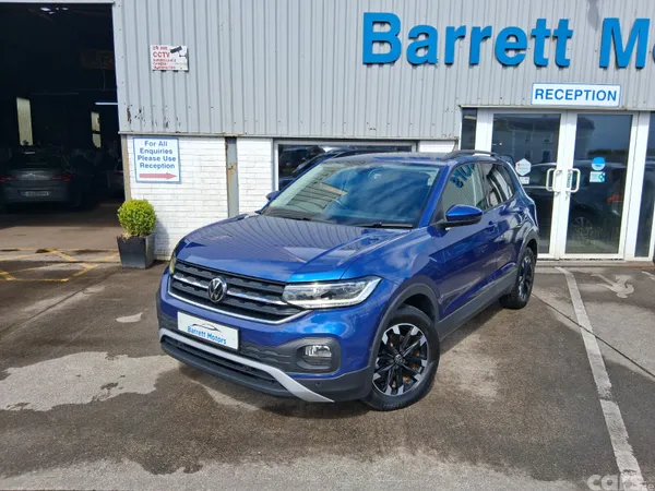 Volkswagen T-Cross Hatchback, Petrol, 2021, Blue