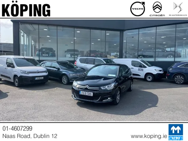 Citroen C4 Hatchback, Petrol, 2017, Black