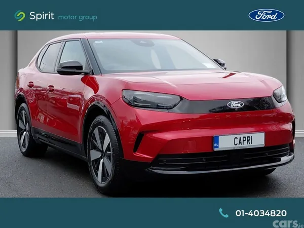 Ford Capri MPV, Electric, 2026, Red