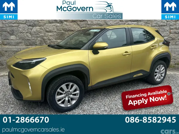 Toyota Yaris Cross Hatchback, Petrol Hybrid, 2024, Yellow