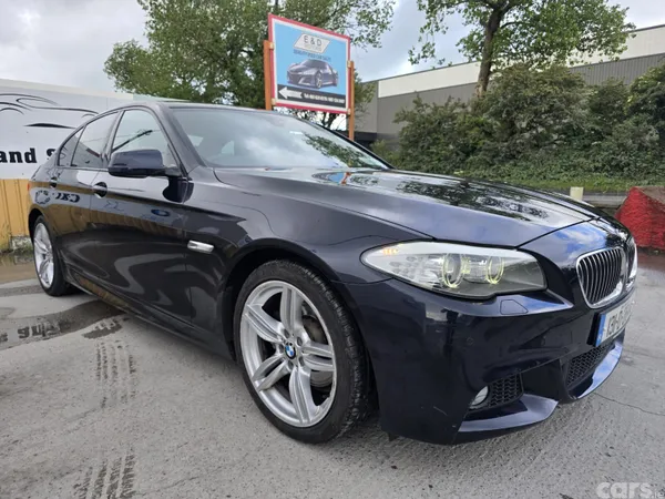 BMW 5-Series Saloon, Diesel, 2013, Black