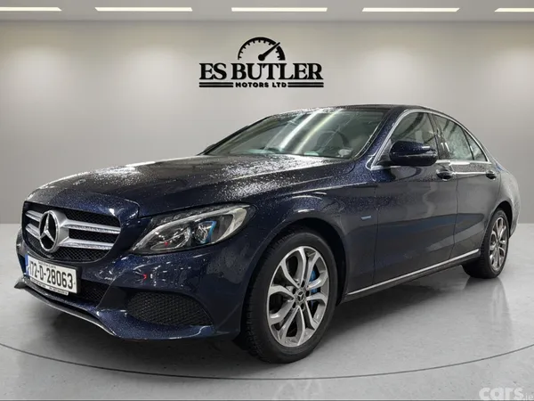 Mercedes-Benz C-Class Saloon, Petrol Plug-in Hybrid, 2017, Blue