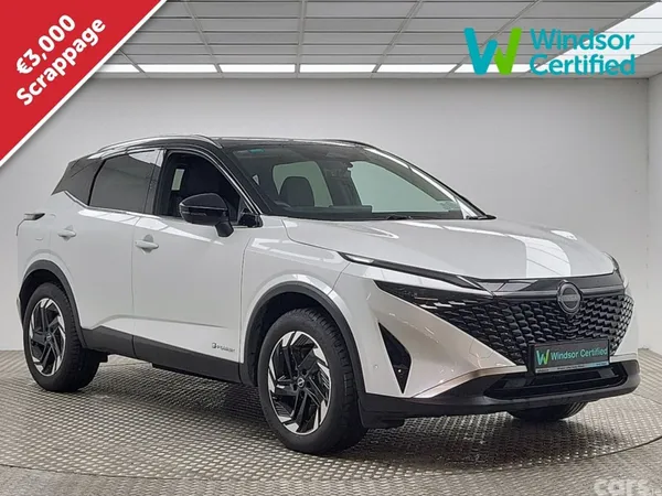 Nissan Qashqai MPV, Petrol Hybrid, 2026, White