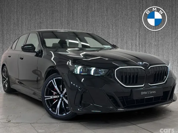 BMW 5-Series Saloon, Petrol Plug-in Hybrid, 2026, Black
