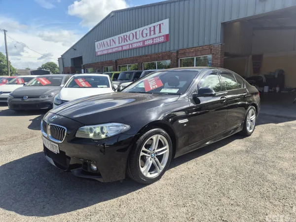 BMW 5-Series Saloon, Diesel, 2014, Black