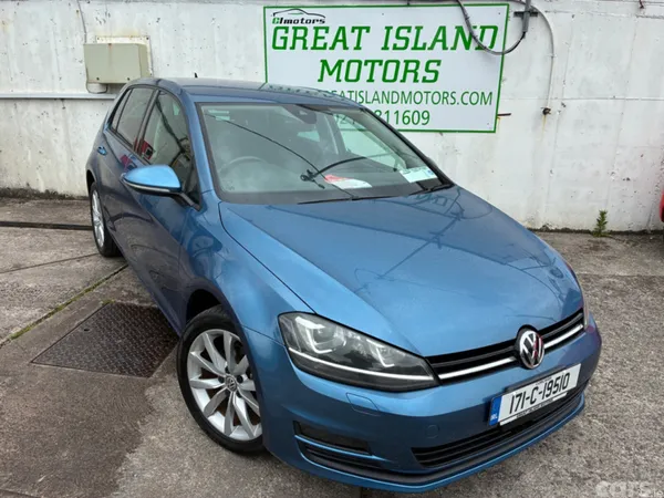 Volkswagen Golf Hatchback, Petrol, 2017, Blue