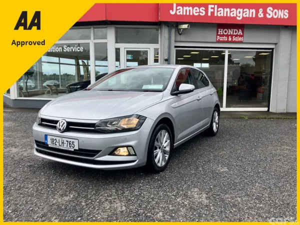 Volkswagen Polo Hatchback, Petrol, 2018, Grey