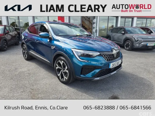 Renault Arkana Hatchback, Petrol Hybrid, 2024, Blue