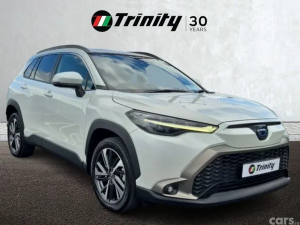 Toyota Corolla Cross SUV, Petrol Hybrid, 2023, White
