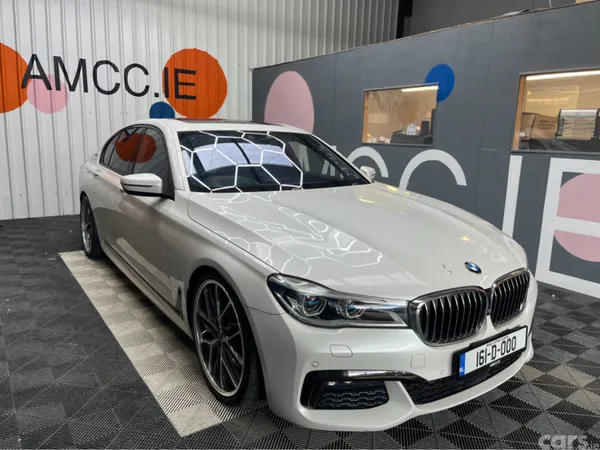 BMW 7-Series Saloon, Petrol Plug-in Hybrid, 2016, White