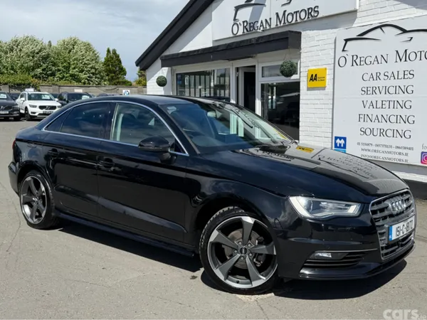 Audi A3 Saloon, Petrol, 2015, Black