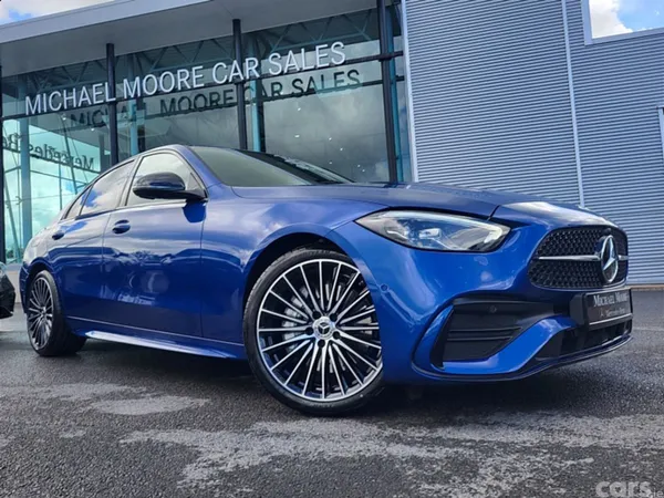 Mercedes-Benz C-Class Saloon, Diesel Hybrid, 2027, Blue