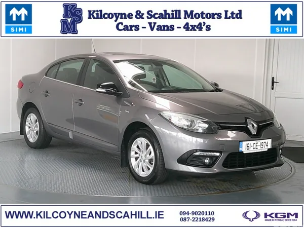 Renault Fluence Saloon, Diesel, 2016, Grey