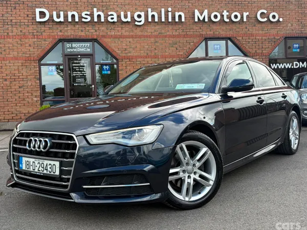 Audi A6 Saloon, Diesel, 2018, Blue