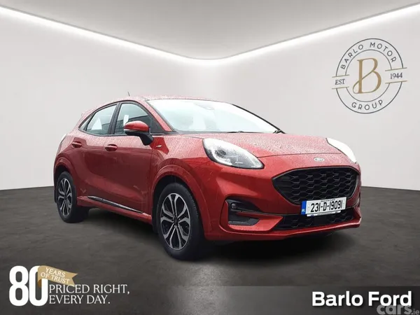 Ford Puma MPV, Petrol Hybrid, 2023, Red