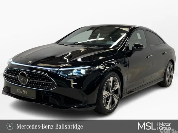 Mercedes-Benz CLA Saloon, Petrol, 2026, Black