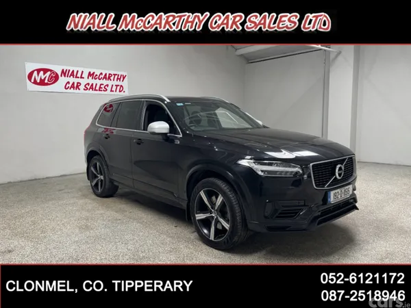 Volvo XC90 SUV, Petrol Plug-in Hybrid, 2019, Black