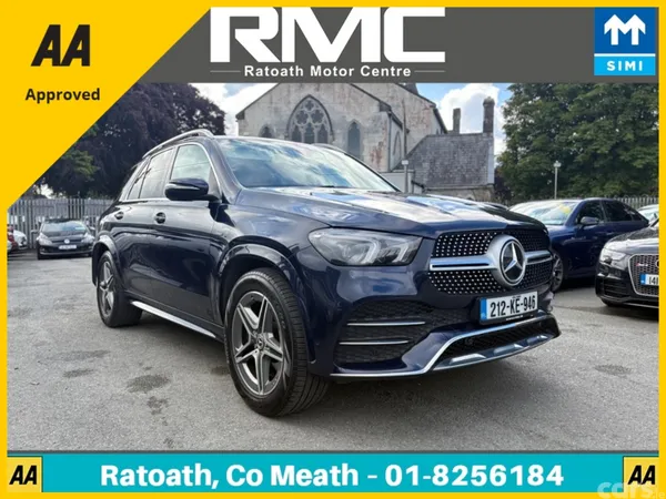 Mercedes-Benz GLE SUV, Diesel Plug-in Hybrid, 2021, Blue