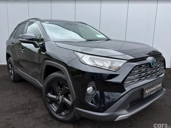 Toyota RAV4 SUV, Petrol Hybrid, 2021, Black
