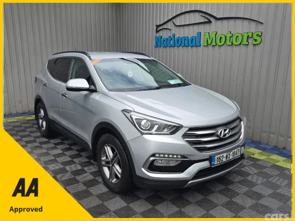 Hyundai Santa Fe SUV, Diesel, 2016, Silver