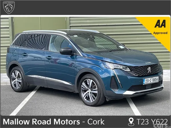 Peugeot 5008 SUV, Petrol, 2023, Blue