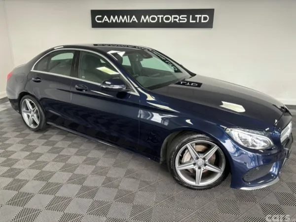 Mercedes-Benz C-Class Saloon, Diesel, 2016, Blue