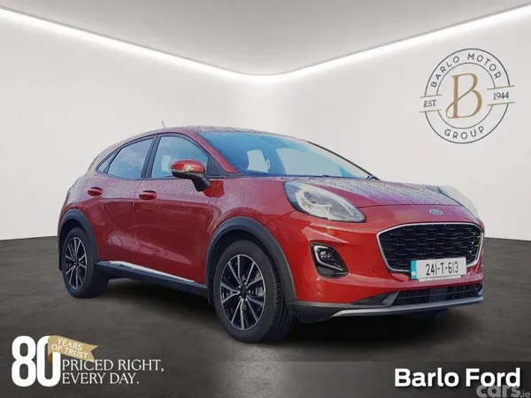 Ford Puma MPV, Petrol Hybrid, 2024, Red