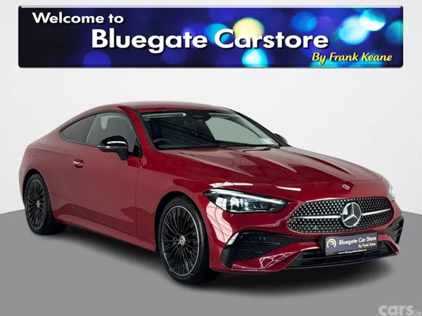 Mercedes-Benz CLE Coupe, Diesel Hybrid, 2025, Red
