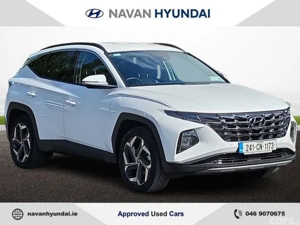 Hyundai Tucson SUV, Petrol Hybrid, 2024, White