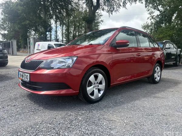 Skoda Fabia Estate, Diesel, 2016, Red