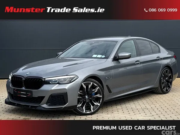 BMW 5-Series Saloon, Petrol Plug-in Hybrid, 2023, Grey