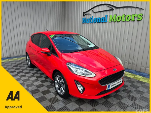 Ford Fiesta Hatchback, Petrol, 2020, Red