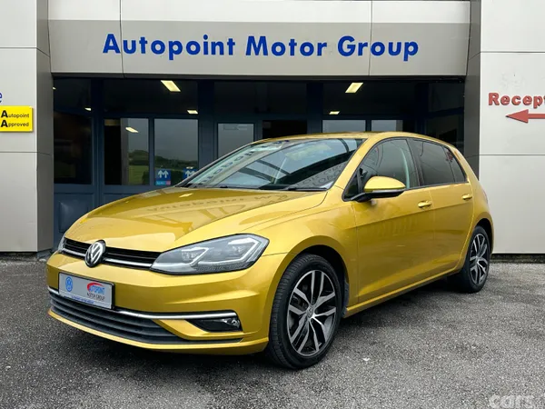 Volkswagen Golf Hatchback, Petrol, 2019, Gold