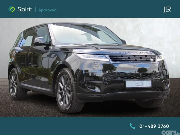 Land Rover Range Rover Sport SUV, Petrol Plug-in Hybrid, 2026, Black