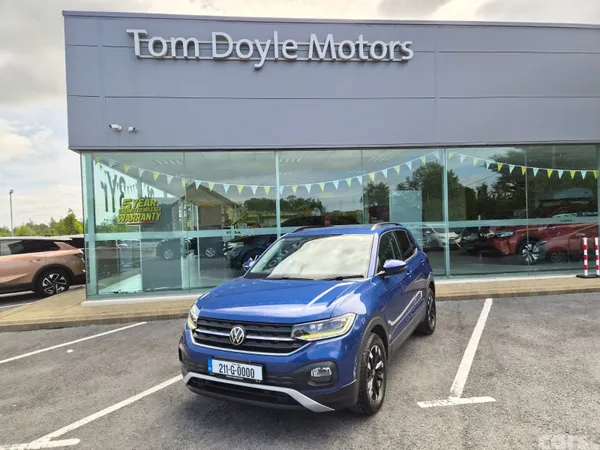 Volkswagen T-Cross SUV, Petrol, 2021, Blue
